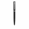 Waterman Impression penna a sfera – lacca nera, anello decorativo cromato, blu medio 2225498
