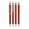 Rotring Tikky Retro matita meccanica 0,5 mm rossa punta cromata impugnatura in gomma 2202568