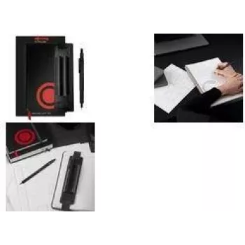 Rotring 600 matita meccanica 0,5 mm nera set regalo 2224710