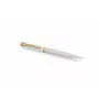 Waterman Allure Impression penna a sfera, lacca bianca, finiture dorate, inchiostro blu medio 2225511