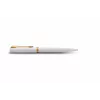 Waterman Allure Impression penna a sfera, lacca bianca, finiture dorate, inchiostro blu medio 2225511