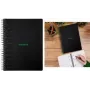 Rhodia Greenbook blocco college A4+ a quadretti nero 119922C