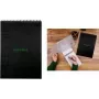 RHODIA GreenPad quaderno a spirale A4+ a righe nero 90g/m² 80 fogli 119927C