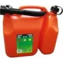 EDA tanica combinata carburante e olio 6 L + 2,5 L a doppia camera rosso/nero 010169 O SX6