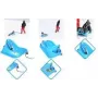 EDA Bobee Bob slittino per bambini con freni a mano su entrambi i lati, blu 10765 B.SU/SK S