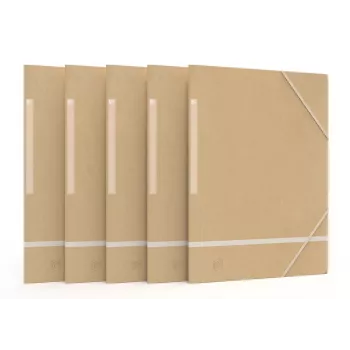 Oxford TOUAREG cartella con angoli A4+ beige 450 g/m² TCF riciclabile (1 pz.) 400081545
