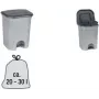 keeeper Torge cestino con pedale, 2x 11 litri, argento 1153616000000