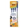 BIC Cristal Original penne a sfera, blu, 0,32 mm, confezione da 4 516332