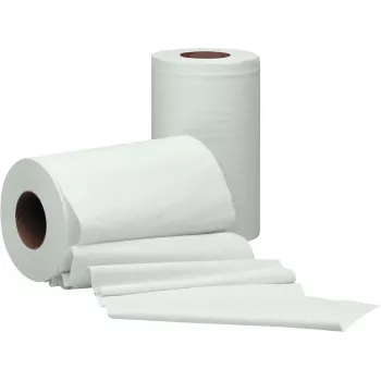 TORK Reflex rotolo multiuso per pulizia, 2 veli, bianco, 67 m, perforato, non goffrato, 1 rotolo (473474)