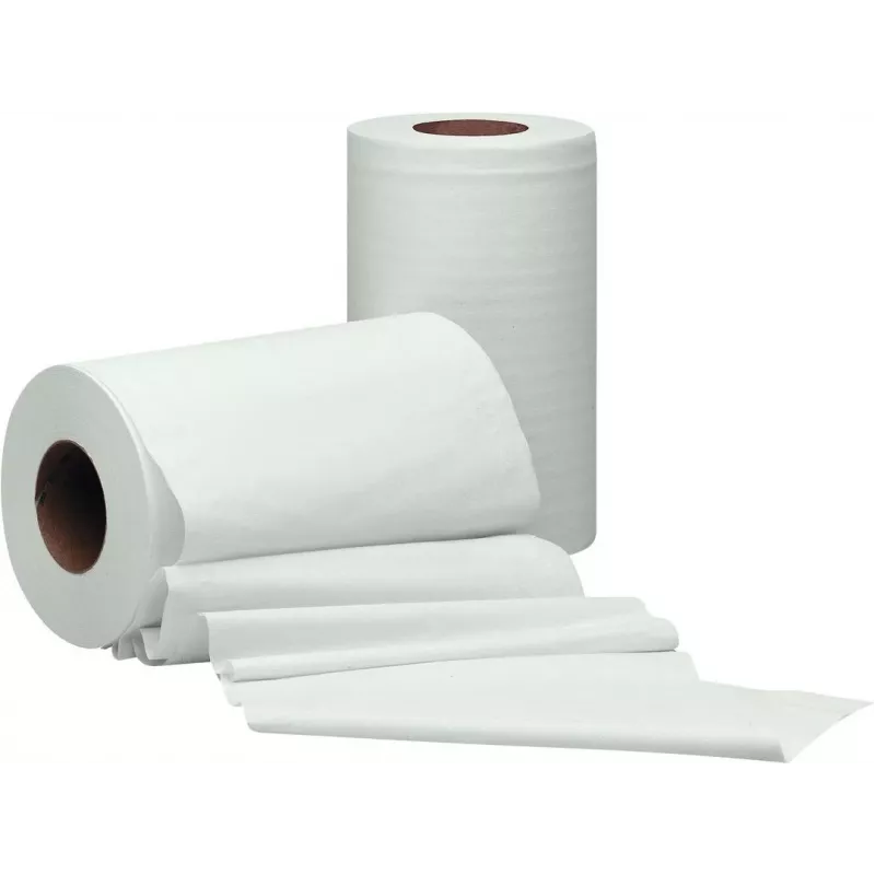 TORK Reflex rotolo multiuso per pulizia, 2 veli, bianco, 67 m, perforato, non goffrato, 1 rotolo (473474)