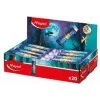 Maped DRAGON gomma in plastica, formato rossetto, twist-out, display da 20 pezzi 152025