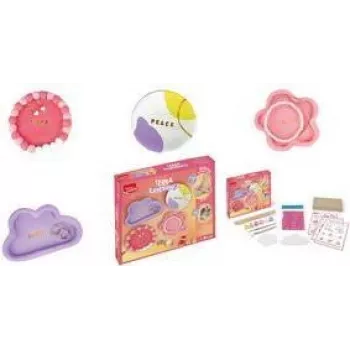 Maped Creativ Terra Experience set per modellare | kit argilla ad asciugatura all'aria per bambini dai 6 anni 907300