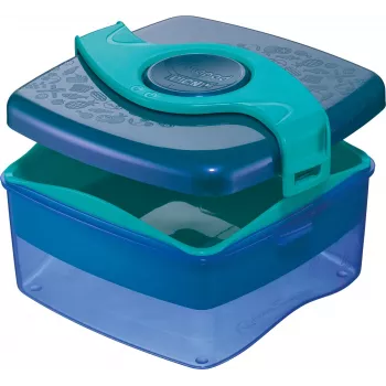 Maped PICNIK ORIGINS portapranzo 1,4L aqua con 2 scomparti, contenitore rimovibile e divisorio 870108