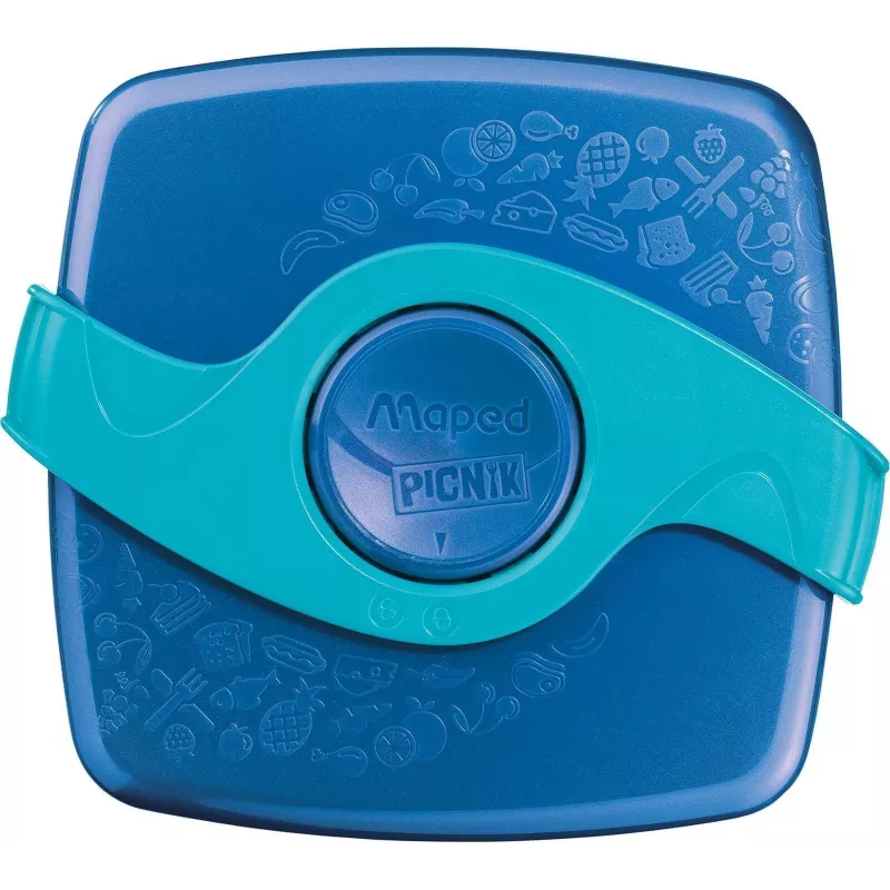 Maped PICNIK ORIGINS portapranzo 1,4L aqua con 2 scomparti, contenitore rimovibile e divisorio 870108