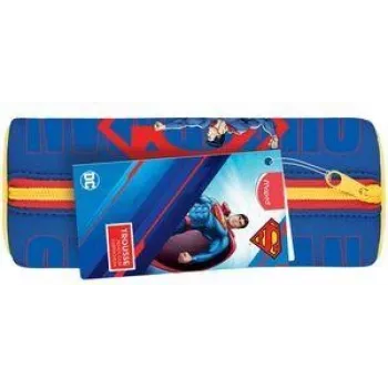 Maped Superman astuccio portapenne in neoprene a rullo, con zip, lavabile a 30°C, multicolore 934833