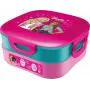 Maped PICNIK Kids Concept Barbie portapranzo 3 in 1, 1,4 L, 2 scomparti + snack box, rosa/multicolore 871097