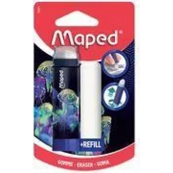 Maped Deepsea Paradise gomma con ricarica, formato rossetto, 1 pezzo 152011