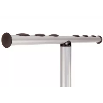 MAUL Wavy-2 appendiabiti con portombrelli, argento/nero 9405390