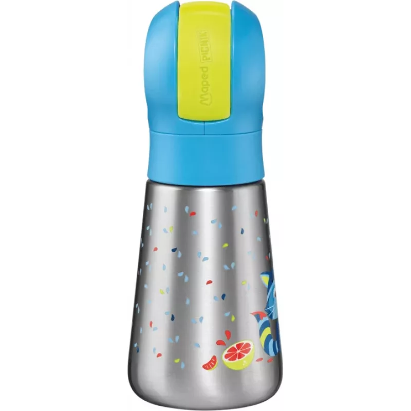 Maped PICNIK borraccia termica procione, 350 ml acciaio inox con cannuccia 873001