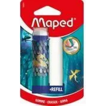 Maped DRAGON Twist-Out gomma in plastica con ricarica, formato rossetto, blister 152024