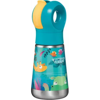 Maped PICNIK borraccia termica Jungle Fever 350 ml acciaio inox turchese con cannuccia