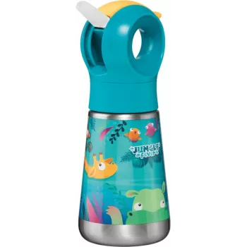 Maped PICNIK borraccia termica Jungle Fever 350 ml acciaio inox turchese con cannuccia