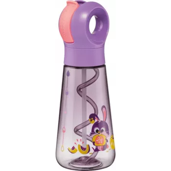 Maped PICNIK Rabbit borraccia 0,5L lilla con cannuccia 873102