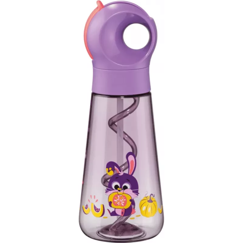 Maped PICNIK Rabbit borraccia 0,5L lilla con cannuccia 873102