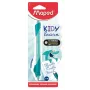 Maped KIDY Learn Shark penna roller cancellabile, 0,7 mm, inchiostro blu, blister 229500