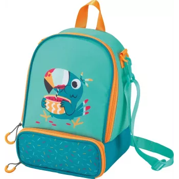 Maped PICNIK zaino per bambini TUKAN, zaino verde per l'asilo, poliestere, tasca principale grande – 1 pezzo (879003)