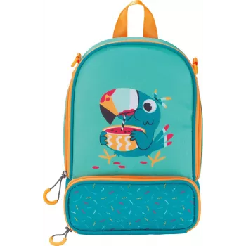 Maped PICNIK zaino per bambini TUKAN, zaino verde per l'asilo, poliestere, tasca principale grande – 1 pezzo (879003)
