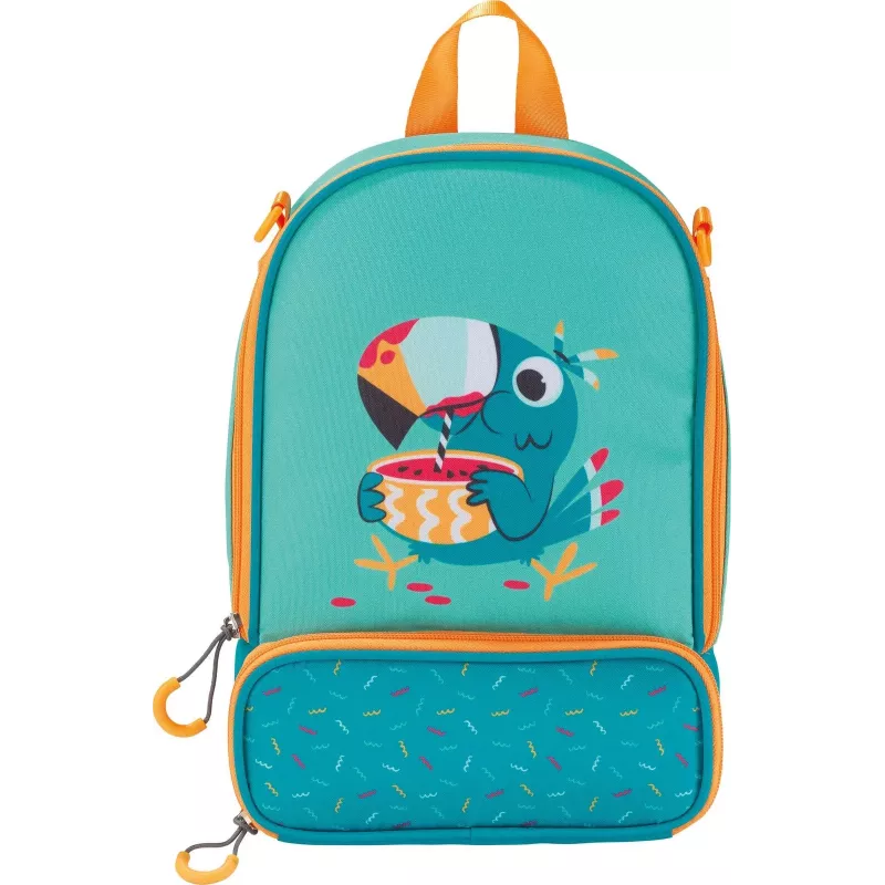 Maped PICNIK zaino per bambini TUKAN, zaino verde per l'asilo, poliestere, tasca principale grande – 1 pezzo (879003)