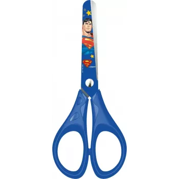Maped Superman forbici per bricolage, punta arrotondata, 130 mm, blu 464233