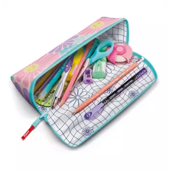 Maped Fancy Pastel Lovely Daisy astuccio XXL, triangolare, 2 lati reversibili, pastello 931911
