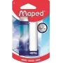 Maped ARCTIC gomma con meccanismo rotante e ricarica, stile rossetto, bianco, 1 set (2 gomme) 152026