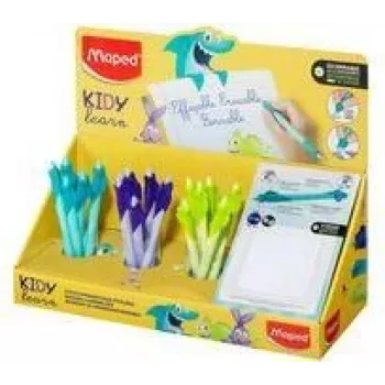 Maped KIDY Learn penna roller cancellabile, 0,7 mm, espositore da 18 (229503)