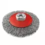 Bosch 2608622101 spazzola metallica conica 115 mm acciaio annodato M14