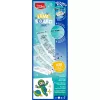 Maped Creativ LUMI BOARD Space ricarica - 35 fogli trasparenti e a tema per tavoli luminosi LED 907097
