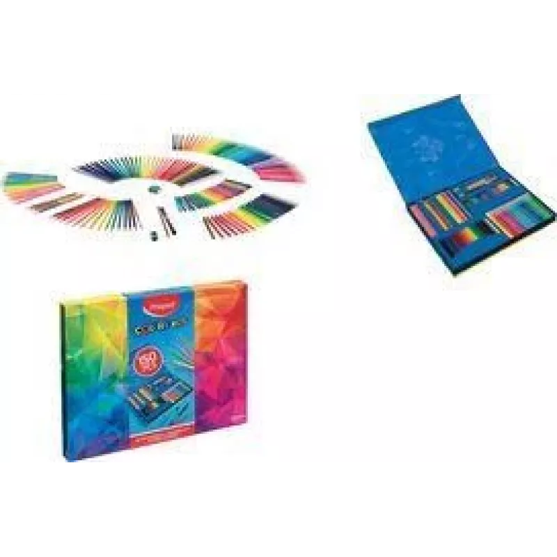 Maped COLOR'PEPS set arte e disegno da 150 pezzi con scatola per la conservazione 984726