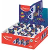 Maped Pyramide PIXEL PARTY gomma in plastica, bianco, senza ftalati e PVC, sezione triangolare, espositore da 24 119523