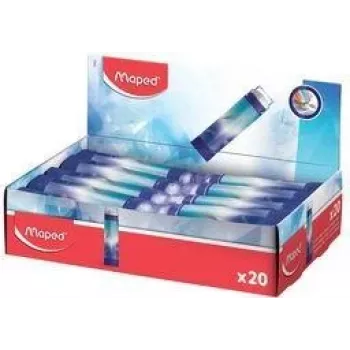 Maped ARCTIC gomma in plastica, stile rossetto estraibile, espositore da 20 pezzi 152027