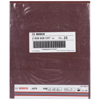 Bosch Best for Metal J475 rotolo abrasivo P80 100 mm x 50 m 2608608C07