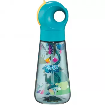 Maped PICNIK JUNGLE FEVER borraccia, 0,5 L, turchese, Ecozen con cannuccia 873199
