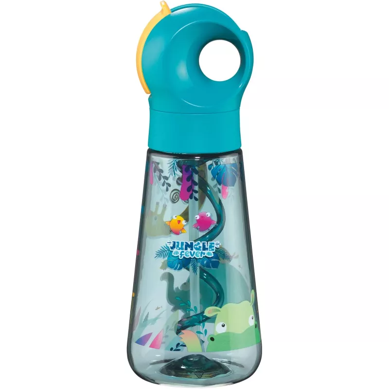 Maped PICNIK JUNGLE FEVER borraccia, 0,5 L, turchese, Ecozen con cannuccia 873199