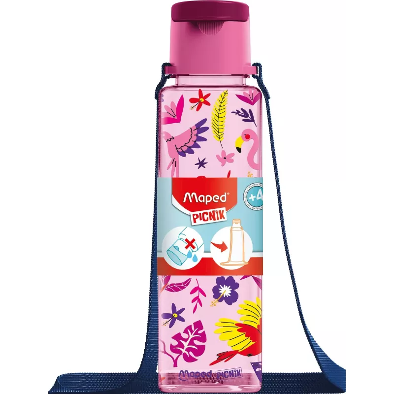 Maped PICNIK Access Birds borraccia 0,5 L rosa 876702