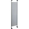 Hager UN41TN quadro di distribuzione universale, porta in acciaio inox, 600x250x52 mm