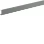 Hager S941L profilo isolante per barre collettrici 30x10 mm, 1000 mm, grigio