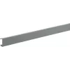 Hager S941L profilo isolante per barre collettrici 30x10 mm, 1000 mm, grigio