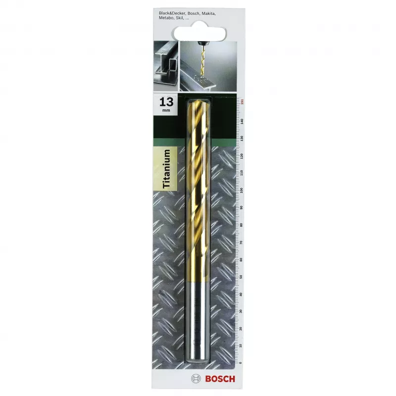 Bosch HSS punta elicoidale 5 mm rivestita TiN DIN 338 2609255098