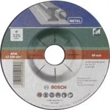 Bosch 2609256339 disco sgrossatore con centro depresso 230 mm, foro 22,23 mm, A 24 S BF, 1 pezzo